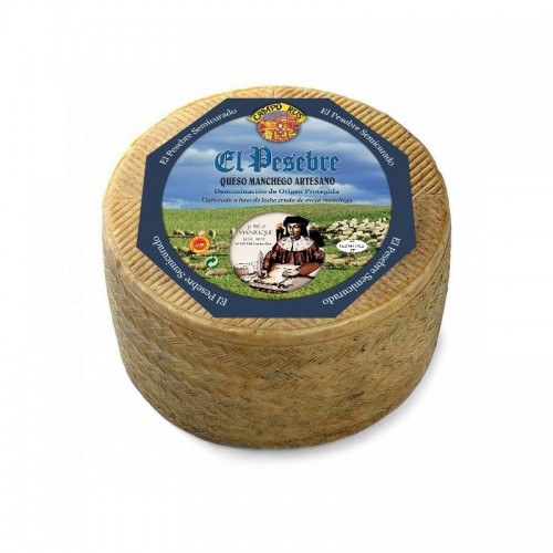 Queso Artesano Semi Curado Manchego El Pesebre D O