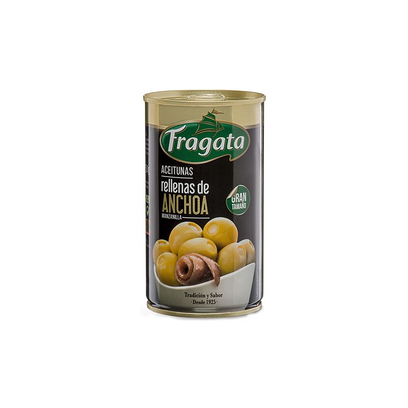 Aceitunas rellenas de anchoas Fragata