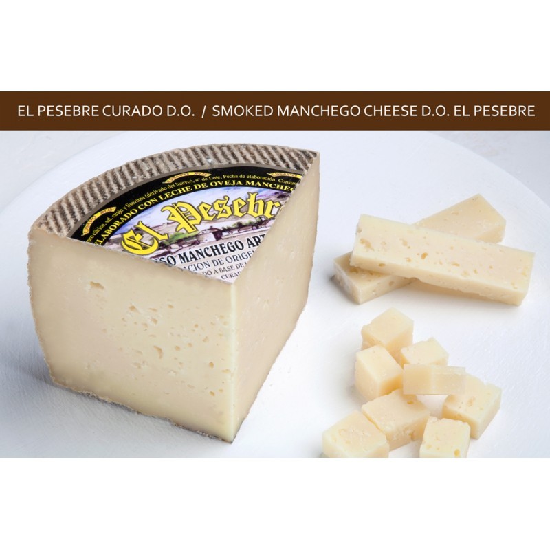 Queso Artesano Curado Manchego El Pesebre D.O.